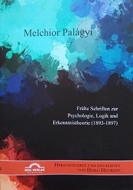 Cover Palágyi: Frühe Schriften
